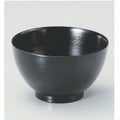 刷毛目汁椀 黒