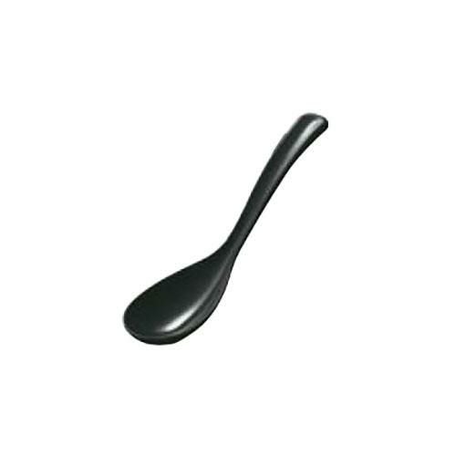 レンゲ メラミン ピタれんげ 57-5-BK 黒 ブラック ラーメン/中華料理 食器/小物送料対象商品