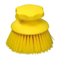 ＨＰハンドブラシ 丸型 イエロー ５５８６３