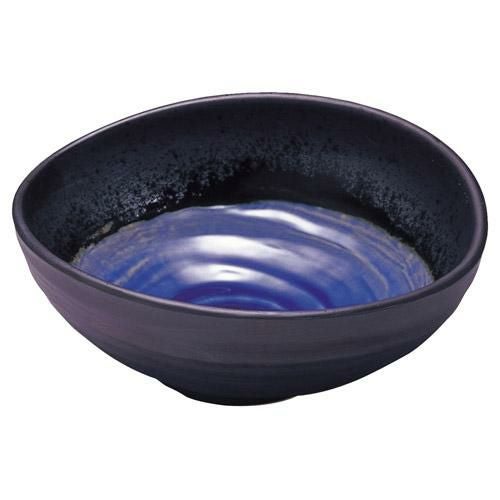 鉢 青海釉 たまご型8.0鉢