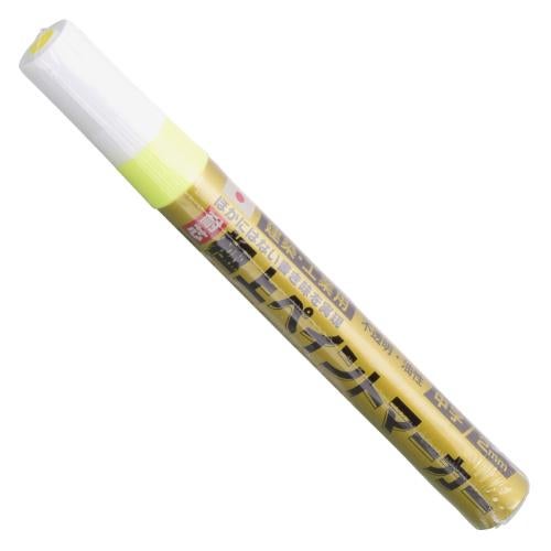 極上ペイントマーカー 建築用 蛍光レモン 幅15×奥行15×高さ140(mm)