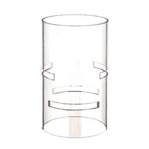 ブッフェステーション ユニットベース クリア(連結用カット付)C1220(M)φ120×200