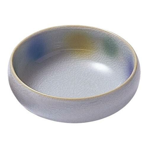 小鉢 三色吹 鉄鉢