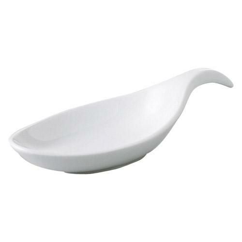 小鉢 白磁 スプーン型小付