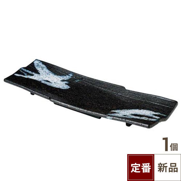 長皿 【朝鮮唐津 木目13.0長皿】 幅392mm×奥行133mm×高さ33mm【グループB】【プロ用】