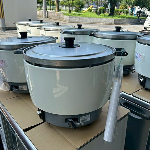 業務用/新品】ガス炊飯器 ガス圧力式無浸漬炊飯器 無浸炊 GPC-40 LP