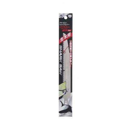 シャークソー レシプロソー替刃 生木用 230mm 1枚入 幅35×奥行2×高さ262(mm)