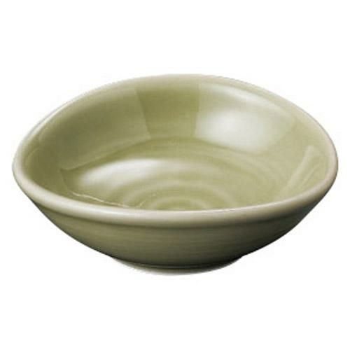 千代口 ヒワ釉 楕円千代口