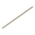 紙ストロー 直径6×210mm未晒(袋入)/100入
