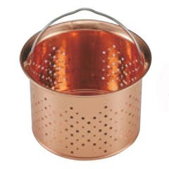 排水口ゴミ受け 【銅 排水口ゴミ受け 浅型】 / A134×B115×C90 /【グループA】