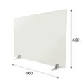 卓上パーテーション (600×900) TTM-11F/送料別途見積