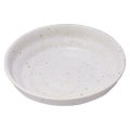 小皿 【粉引 4.0六平深口皿】 高さ35mm×直径:141【グループB】【プロ用】