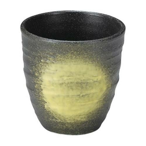 湯呑み 黒伊賀吹 Kカップ(小)/業務用食器