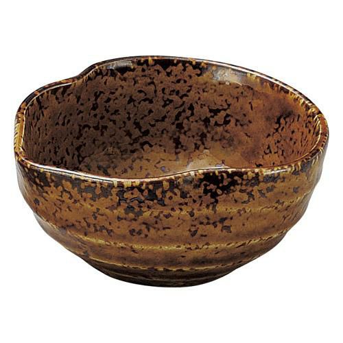 小鉢 アメ釉 ひさご小鉢/業務用食器