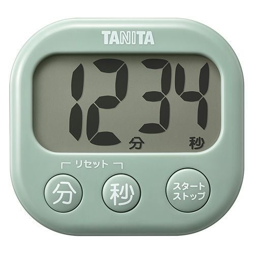 抗菌でか見えタイマー (セージグリーン) TD-429-GR タニタ