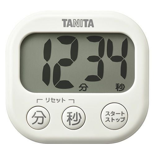 抗菌でか見えタイマー (アイボリー) TD-429-IV タニタ