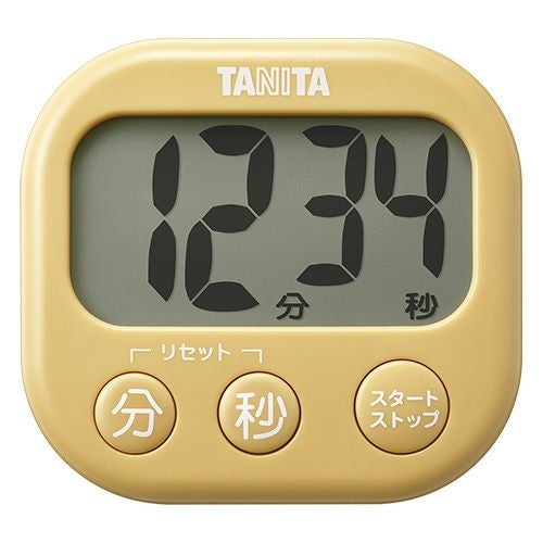 抗菌でか見えタイマー (マスタードイエロー) TD-429-YL タニタ