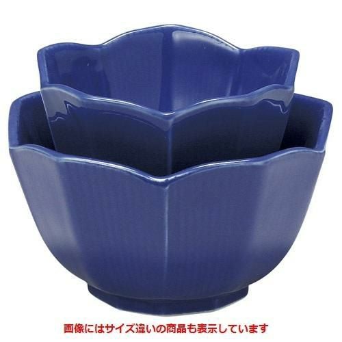 小鉢 ルリ 桔梗型小鉢(小)