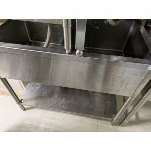 中古】二槽シンク BGあり タニコー 幅1000×奥行600×高さ800 【送料別途