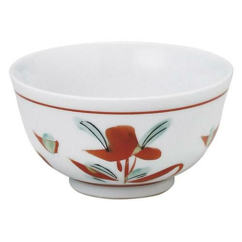 千茶 吉兆赤絵 反千茶