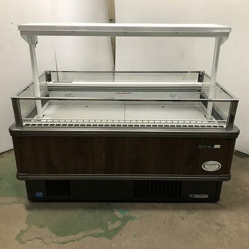 業務用/新品】【サンデン】内蔵片面平型冷蔵オープンショーケース 205L