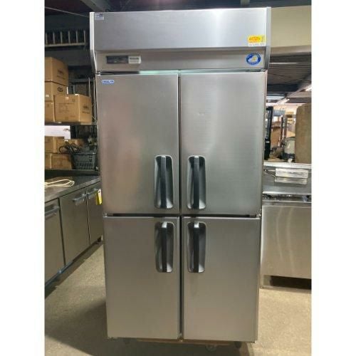 中古】縦型冷凍冷蔵庫 ホシザキ HRF-90ZFT3 幅900×奥行650×高さ1890 三