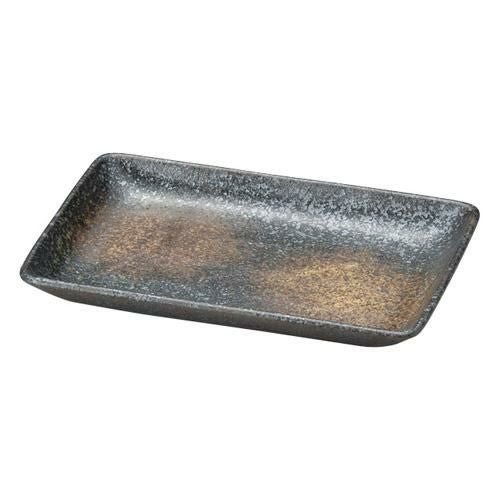 焼鳥皿 黒油滴 2人用焼鳥皿/宴会単品