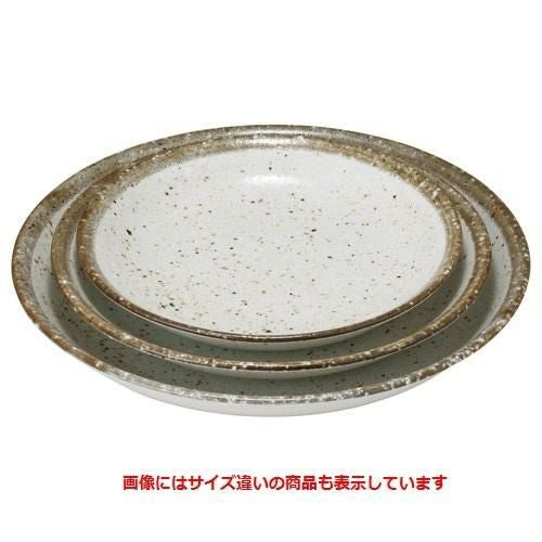 丸皿 粉引ライン 6.0深口皿/宴会単品