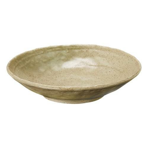 丸皿 盛皿 野あそび 手びねり8.0深盛皿/宴会大皿