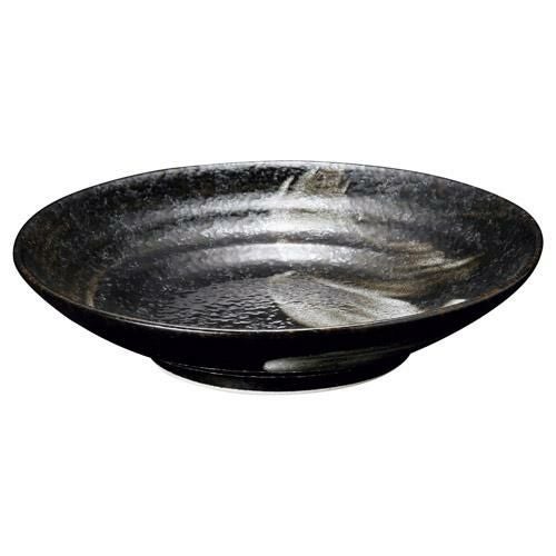 麺皿 【明世荒刷毛 7.5ミツワ麺皿】 高さ52mm×直径:232/業務用食器