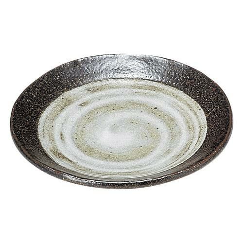 小皿 【深山雪 手びねり4.0皿】 高さ25mm×直径:136【グループB】【プロ用】