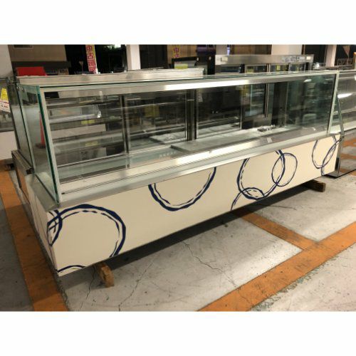 【業界最長1年保証】【中古】特注対面ショーケース 大和冷機 CO-10SHOT-DB 幅2800×奥行700×高さ1100 単相100V/三相200V 【送料別途見積】【製菓製パン堺センター在庫】