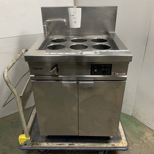 業界最長1年保証】【中古】ゆで麺機(6テボ) フジマック FENB606006R 幅
