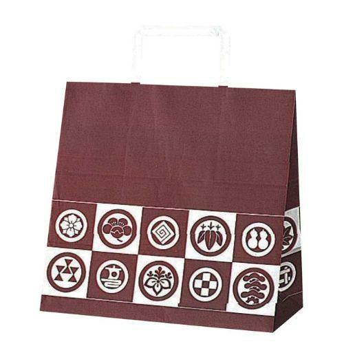 紙袋 【手堤袋 H25チャームバッグ E(平手)50枚入 御用達】 / 260×160×H260