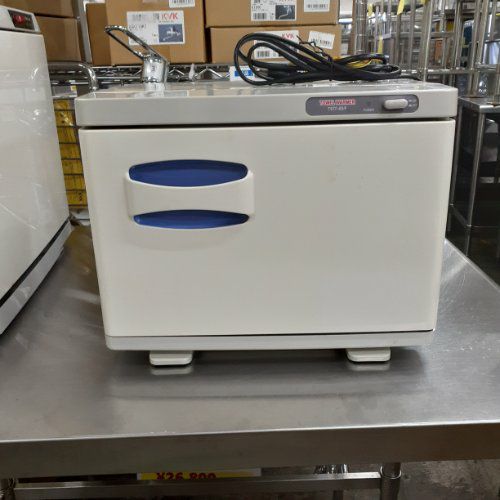 タオルウォーマー10L 約50本収納 殺菌灯付 タイジ ホットキャビ /UV付