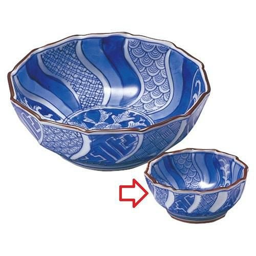 千代口 染付捻り祥瑞 千代口