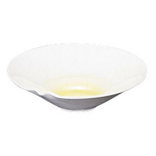 向付 黄磁 片口4.8平鉢