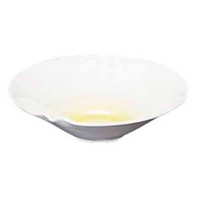 向付 【黄磁 片口4.8平鉢】 高さ40mm×直径:147【グループB】【プロ用】