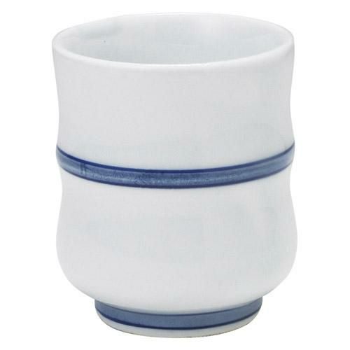 湯呑み 【一本線 長湯呑(小)】 高さ74mm×直径:65【グループB】【プロ用】