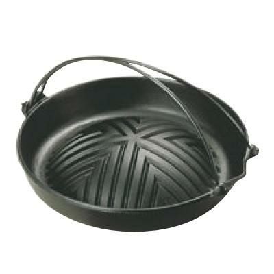 南部鉄 ジンギスカン鍋 つる付 29cm