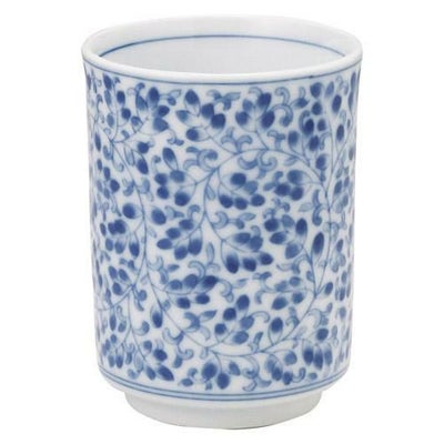 湯呑み 【花唐草 長湯呑】 高さ86mm×直径:65【グループB】【プロ用】