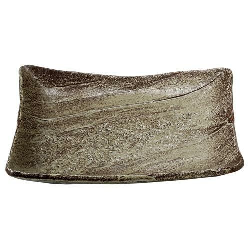 大皿 越前 手作り風10.0角大皿/盛器