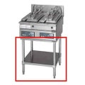 【マルゼン】 電気自動餃子焼器専用架台 MAZE-45T 幅397×奥行484×高さ590mm