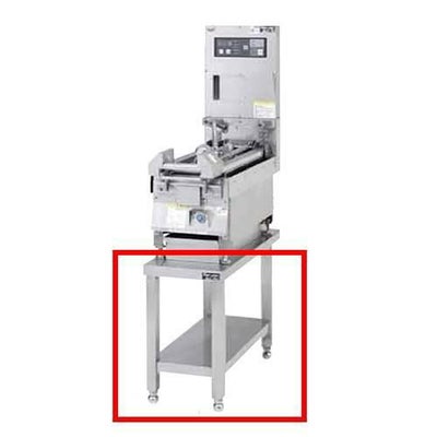 【マルゼン】 圧力式電気自動餃子焼器 専用架台 MAZE-PR4T 幅300×奥行750×高さ500mm