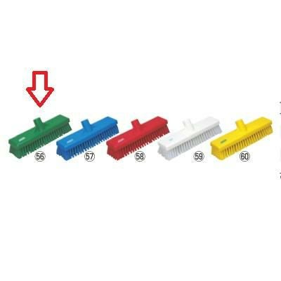 ヴァイカン デッキブラシ ハードタイプ ７０６０ グリーン