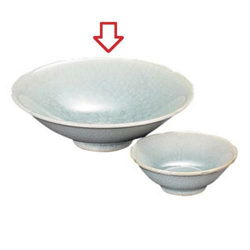 向付 ヒワ貫入 輪花向付