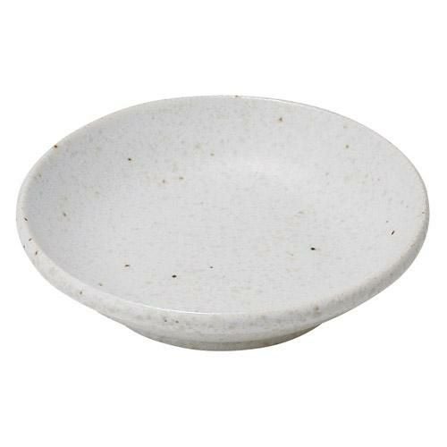 丸皿 小皿 粉引 2.8玉渕皿
