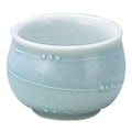 ぐい呑 【水青磁うず一珍 反グイ呑】 高さ39mm×直径:50【グループB】【プロ用】