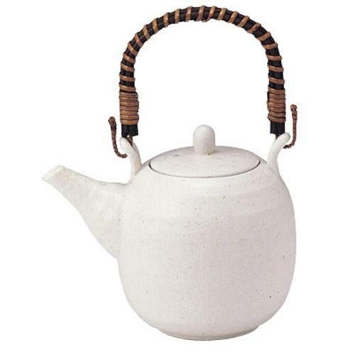 急須 粉引風 土瓶(アミ付)/業務用食器