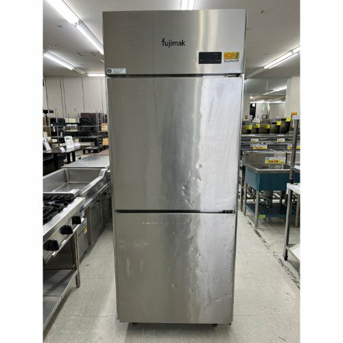 中古】縦型冷蔵庫 フジマック FR7665KiX 幅760×奥行655×高さ1950